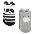 thumbnail image 4 of Hudson Baby Infant Boy Cotton Rich Newborn and Terry Socks, Zoo Animals, 0-6 Months, 4 of 6