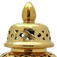 thumbnail image 6 of Red Lantern 24" Spiral Lattice Temple Jar - Gold, 6 of 7