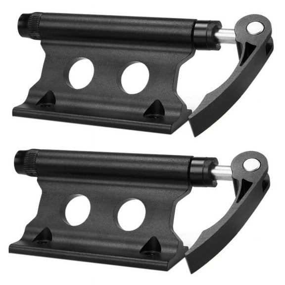 2X Bike Fork Mount Bicycle Truck Bed Roof Bike Rack Bike Fork Mount Block Truck Mount for Road Bike Black