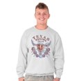 thumbnail image 2 of Cowboy Crewneck Sweat Shirts Sweatshirts Texas Strong TX Pride Country Souvenir, 2 of 2