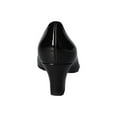 thumbnail image 6 of Easy Street Women's Ballari Pump, Black Patent, 6 X-Wide, 6 of 6