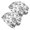 Pioneer Flower Floral Print Pattern-1, variant on Pioneer Flower Floral Print Pattern 2 Pack Slouchy Beanie Hat, Sleep Head Cover with Stretchy Fabric & Soft Texture, Warm Thermal Gifts for Daily Home Outdoor