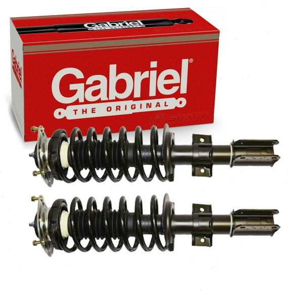 2 pc Gabriel G57040 ReadyMount Suspension Strut & Coil Springs for Assembly Shock Shocks Struts