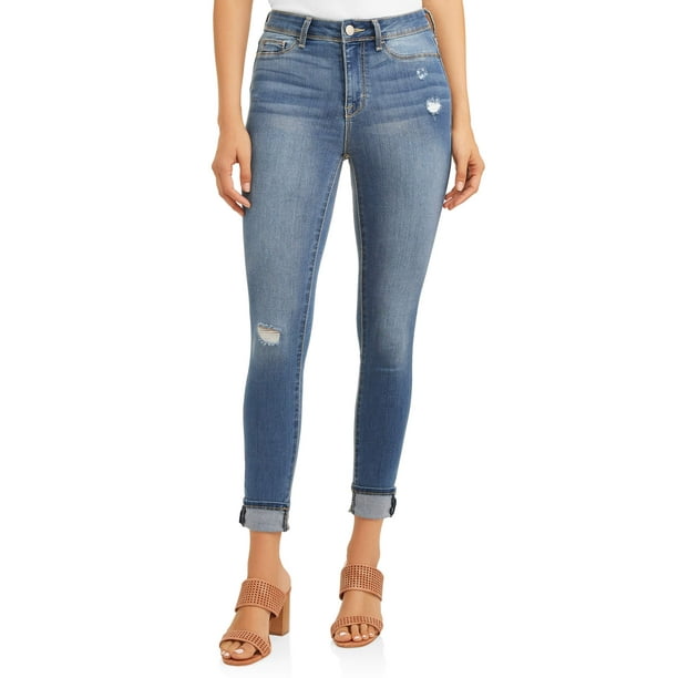 time and tru high waisted jeggings