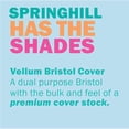 thumbnail image 3 of Springhill 8.5x11 Inkjet, Laser Printable Multipurpose Card Stock, White, Recycled, 3 of 4