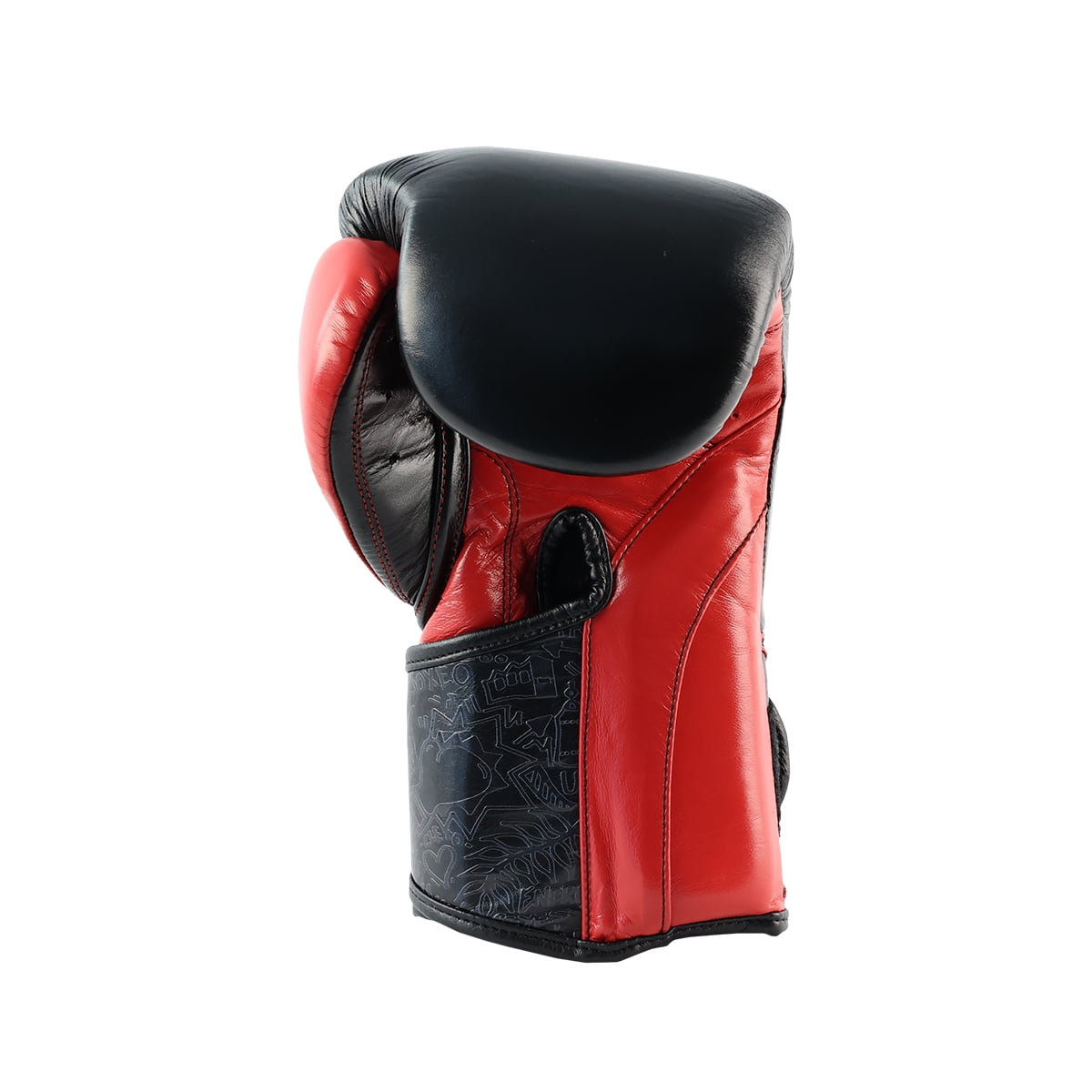 Cleto Reyes High Precision Boxing Gloves for Men and Women (16 oz, Black/Red)