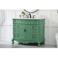 thumbnail image 3 of Elegant Lighting Vf10142 Danville 42" Free Standing Single Basin Vanity Set - Wood, 3 of 7