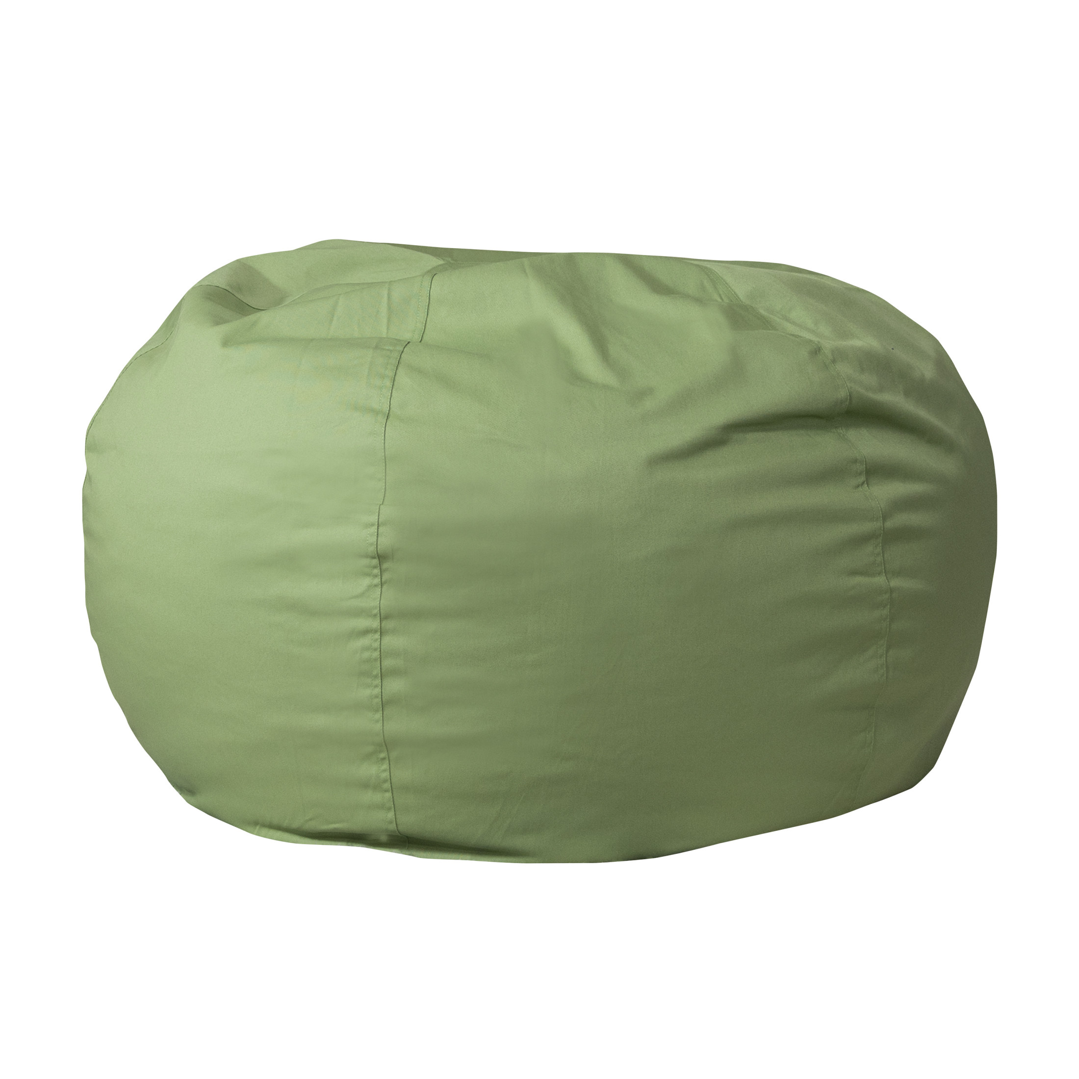 Flash Furniture Duncan Oversized Bean Bag Chair, Green photo 1