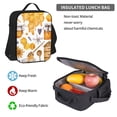 thumbnail image 5 of Disketp Honey Bee Set Large Capacity Backpack Lunch Bag Pencil Case Combination 3 Piece Set for Student, 5 of 7