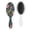 White-415, variant on Nautical Crab Hair Brush Featuring Vintage and Colorful Tropical Sea Life Patterns, Marine Ocean Beach and Sea Life Design Paddle Brush