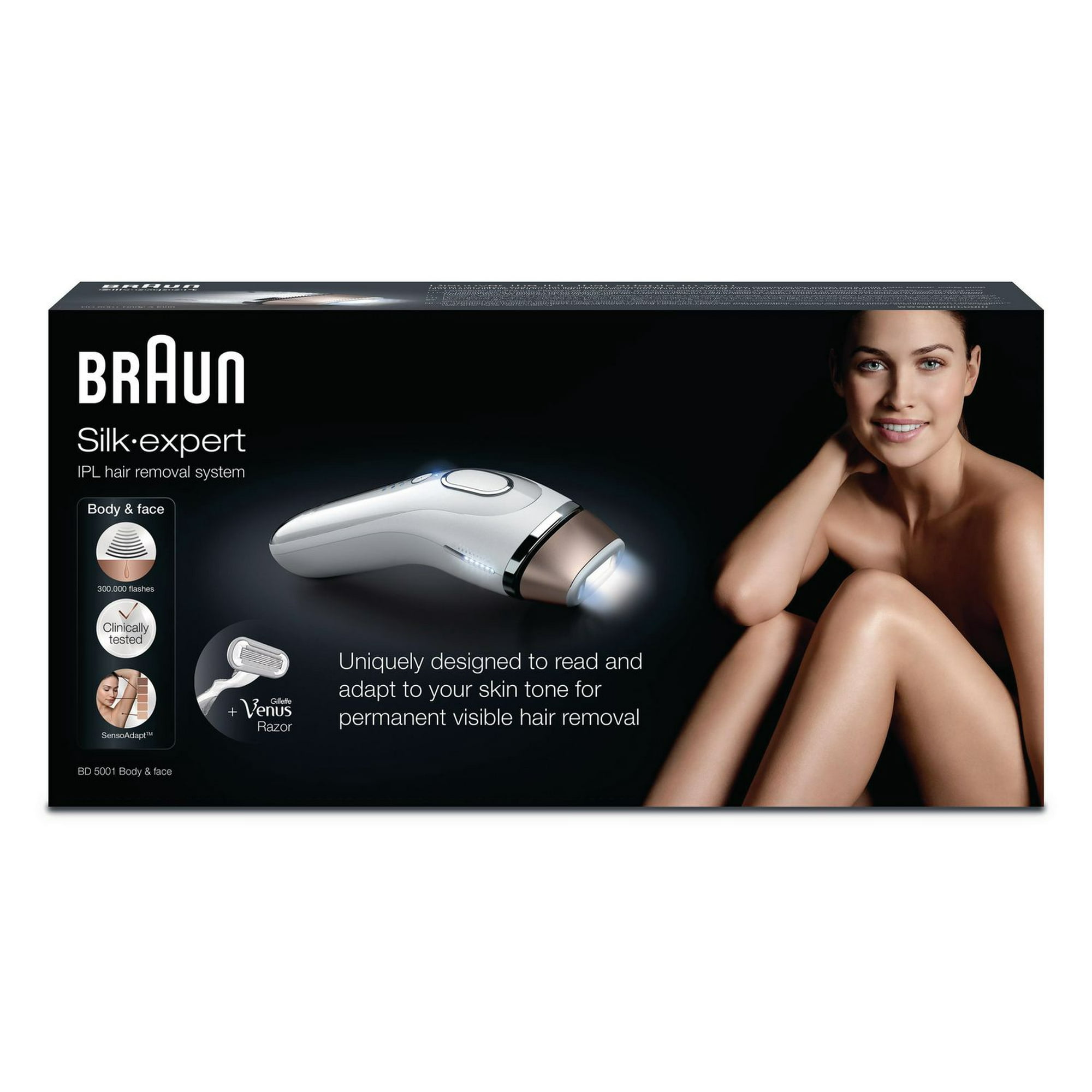 BRAUN Silk-expert 脱毛器 BD 5001-5007 BRAUN Silk-expert 脱毛器 BD 5001-5007 Braun-Venus Silk