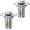 Sliver 2, variant on Sink Stopper Hair Catcher, Pop-up Sink Drain Strainer with Removable Stainless Steel Strainer Basket Hair Catcher, Bathroom Sink Strainer for Bathroom Sink Stopper Replacement