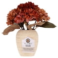 thumbnail image 3 of My Texas House Fall Faux Hydrangea Floral Arrangement in Ceramic Vase, Multicolor, 15", 3 of 4