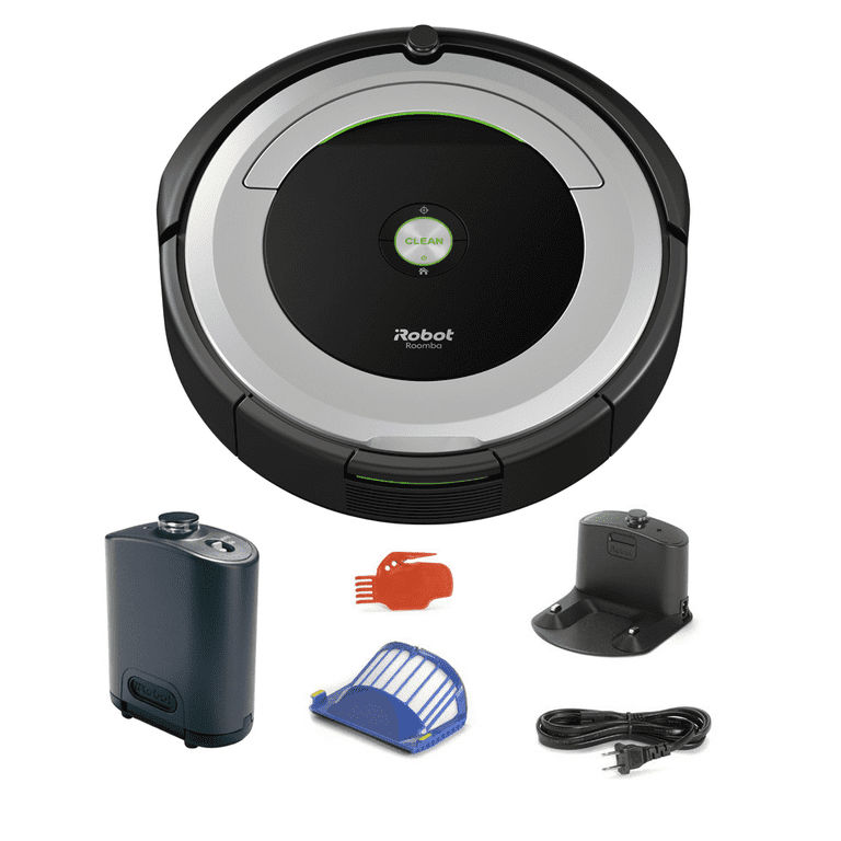 iRobot Roomba 690 App-Controlled Robot Vacuum - Black/Silver (Used)