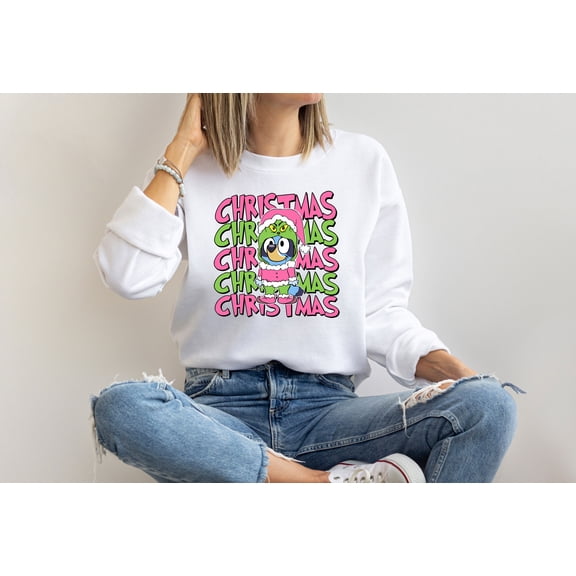 Moonlight Apparel Funny Christmas Graphic T-Shirt Women & Teens Cute Grumpy Holiday Creature Shirt Santa Costume Xmas Top Festive Matching Family Gift Short Sleeve Casual Unisex Tee