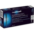 thumbnail image 6 of Uni-Ball Onyx Roller Ball Stick Dye-Based Pen, Blue Ink, Fine, Dozen, 6 of 7