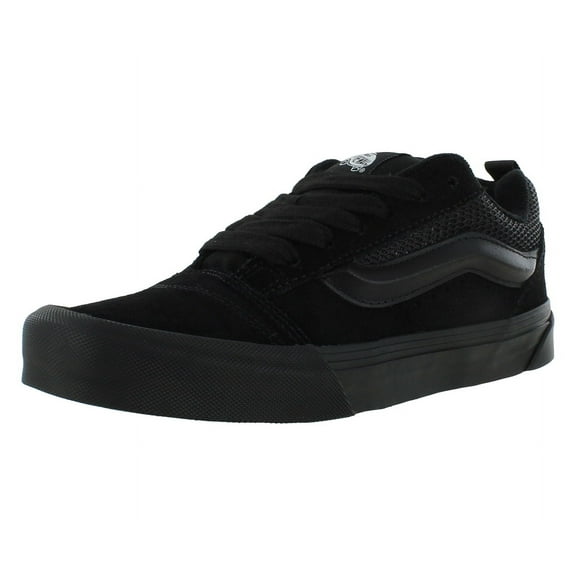 VANS U KNU SKOOL UNISEX SNEAKERS - BLACK - Black / Black / Men 9.5 / Women 11 / Medium