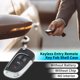 thumbnail image 2 of Carcasa de llave de 4 botones Unique Bargains, reemplazo de llavero de entrada sin llave para Chevrolet Camaro Equinox 2010-2019, para GMC Terrain 2010-2021, para Buick Regal 2011-2017 OHT01060512, 2 of 7
