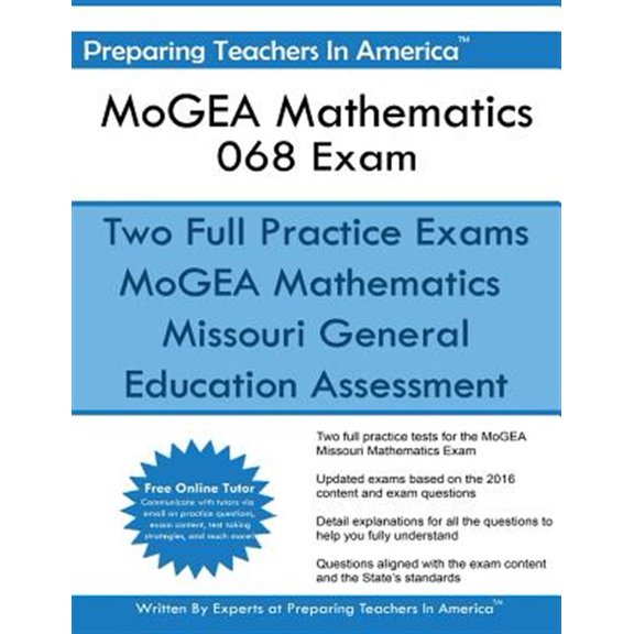 Pre-Owned Mogea Mathematics 068 Exam: Missouri General Education Assessment