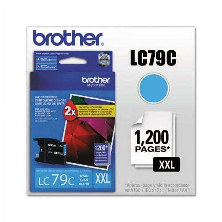 LC79C Innobella Super High-Yield Ink, 1,200 Page-Yield, Cyan LC79C Innobella Super High-Yield Ink, 1,200 Page-Yield, Cyan