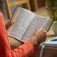 thumbnail image 5 of KJV, Reference Bible, Personal Size Giant Print, Leather-Look, Black, Red Letter Edition, (Paperback), 5 of 9