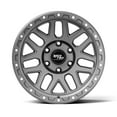 thumbnail image 6 of RockTrix RT110 18 inch Wheel Compatible with 2009-2024 Ford F150 18x9 6x135 Wheels (-12mm Offset, 4.5in Backspace) 87.1mm Bore, Gunmetal Wheels, Also fits 2022+ Bronco Raptor Rims, 6 of 7