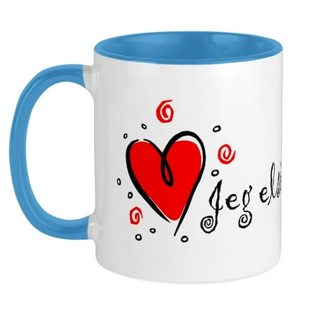 

CafePress - I Love You [Norwegian] Mug - Ceramic Coffee Tea Novelty Mug Cup 11 oz