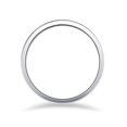 thumbnail image 2 of 1/4ct Diamond Wedding 14k White Gold Stackable Channel Set Ring High Polished, 2 of 3