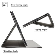 Labanema 12.3 Lenovo ThinkPad X12 Detachable Case, PU Leather Folio Stand Protective Case, Cover for 12.3 Lenovo ThinkPad X12 Detachable (Black)