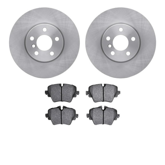 Dynamic Friction Company Front Brake Rotors with 5000 Advanced Brake Pads 6502-32113