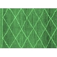 thumbnail image 1 of Ahgly Company Indoor Rectangle Abstract Emerald Green Modern Area Rugs, 5' x 8', 1 of 4