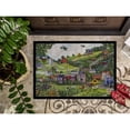 thumbnail image 3 of Carolines Treasures PTW2012JMAT Summer in Small Town USA Door Mat Indoor Rug or Outdoor Welcome Mat 24x36 Doormat  36"L, 3 of 4