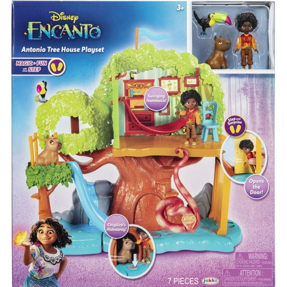 Disney's Encanto Antonio's Tree House 3 inch Doll Playset with 6 Accessories