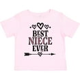 thumbnail image 3 of Inktastic Best Niece Ever from Aunt Girls Toddler T-Shirt, 3 of 5