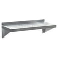 thumbnail image 3 of Sunrise Commercial 430 Stainless Steel Kitchen Wall Shelf, NSF Certificated, Wall Mounted, Solid Shelving for Restaurants, Bars & Hotels (14" x 36"), 3 of 8