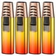 thumbnail image 1 of Mecheros de Gas Butano ColorTorchOrange 4 Pzas Azul Naranja/Amarillo Metal Gas Butano., 1 of 1