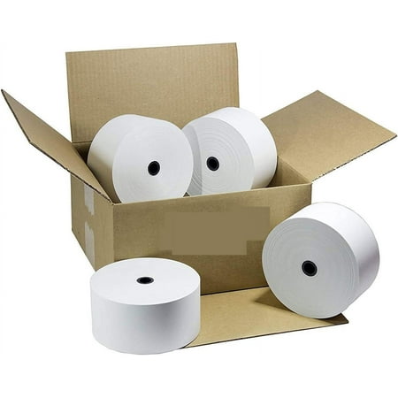(12 Rolls) Pay-at-Pump Thermal Paper Rolls 2-5/16 X 356 Gas Station