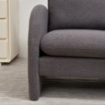 thumbnail image 3 of Gewnee Modern Sherpa Upholstered Accent Chair ,Leisure Comfy Single Sofa Chair for Living Room,, 3 of 11