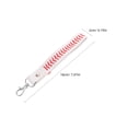 thumbnail image 2 of FESTFENDS 3Ud Lanyard Para Llaves De Baseball En PU Con Deportivo Y Correa De Mano, 2 of 6