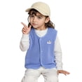 thumbnail image 3 of Vest Jacket Cute for Kids Boys Girls Toddler Sleeveless Cartoon Print Coat Winter Windproof Coat Warm Vest Outerwear Coats 12-18 Months, 3 of 6