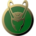 thumbnail image 2 of Empuñadura para teléfono PopSockets Marvel PopGrip Loki Enamel, 2 of 6