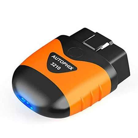 AUTOPHIX 3210 Bluetooth OBD2 Enhanced Car Diagnostic Scanner for iPhone, iPad & Android, Fault Code Reader Plus Battery Tester Exclusive App for Quality-Newest (Best Code Scanner App For Iphone)