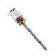 thumbnail image 5 of Motor de eje largo DC 12V 400RPM N20 Ticfox Micro Motor de engranajes Eje de 16 mm Reductor de tornillo M4x55 mm, 5 of 14