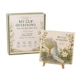 thumbnail image 2 of Mosaic Kits for Adults, My Cup Overflows Inspirational Scripture Acrylic Panel Craft Set, Full Craft Accessories with Stand, Floral Religious Table Decor for Relaxing Leisure DIY Projects, 2 of 7