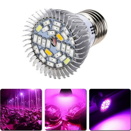 

Flowers Full Spectrum 28W E27 Led Grow Light Kit Hydroponics Plant Veg Flower Lamp Blub