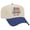 Natural/Royal, variant on Patriot Pride Embroidered Otto Hat 5 Panel Mid Profile – America's 250 Years of Freedom 1776–2026 Design - Natural/Royal