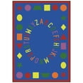 thumbnail image 3 of Kid Essentials - Early Childhood First Lessons, 7'8" x 10'9" Oval, Blue, 3 of 3