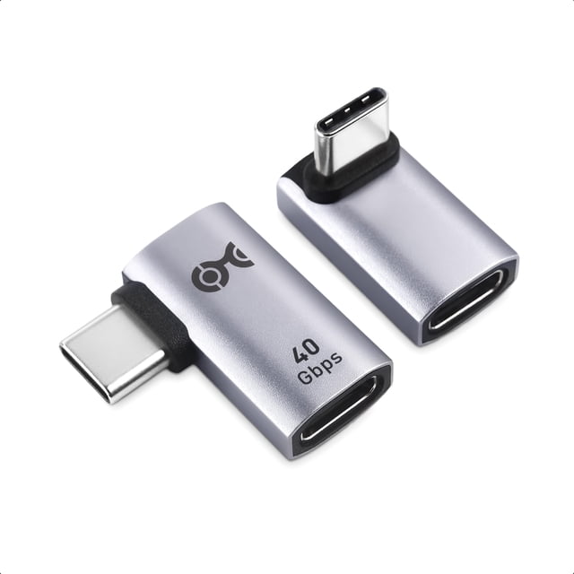 Kit de adaptadores Cable Matters Combo-Pack USB-C en ángulo recto de 40 Gbps