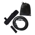 thumbnail image 3 of Cinturón de resistencia acuática, cinturón de natación, dispositivo de entrenamiento de velocidad para ejercicios acuáticos, accesorios profesionales, equipo para adultos y niños. Negro, 3 of 8