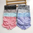 thumbnail image 3 of Fashion Leopard-Print Seamless Yoga Shorts for Women - High-Waisted Butt-Lifting & Skin-Tight Fitness Pants, 3 of 10